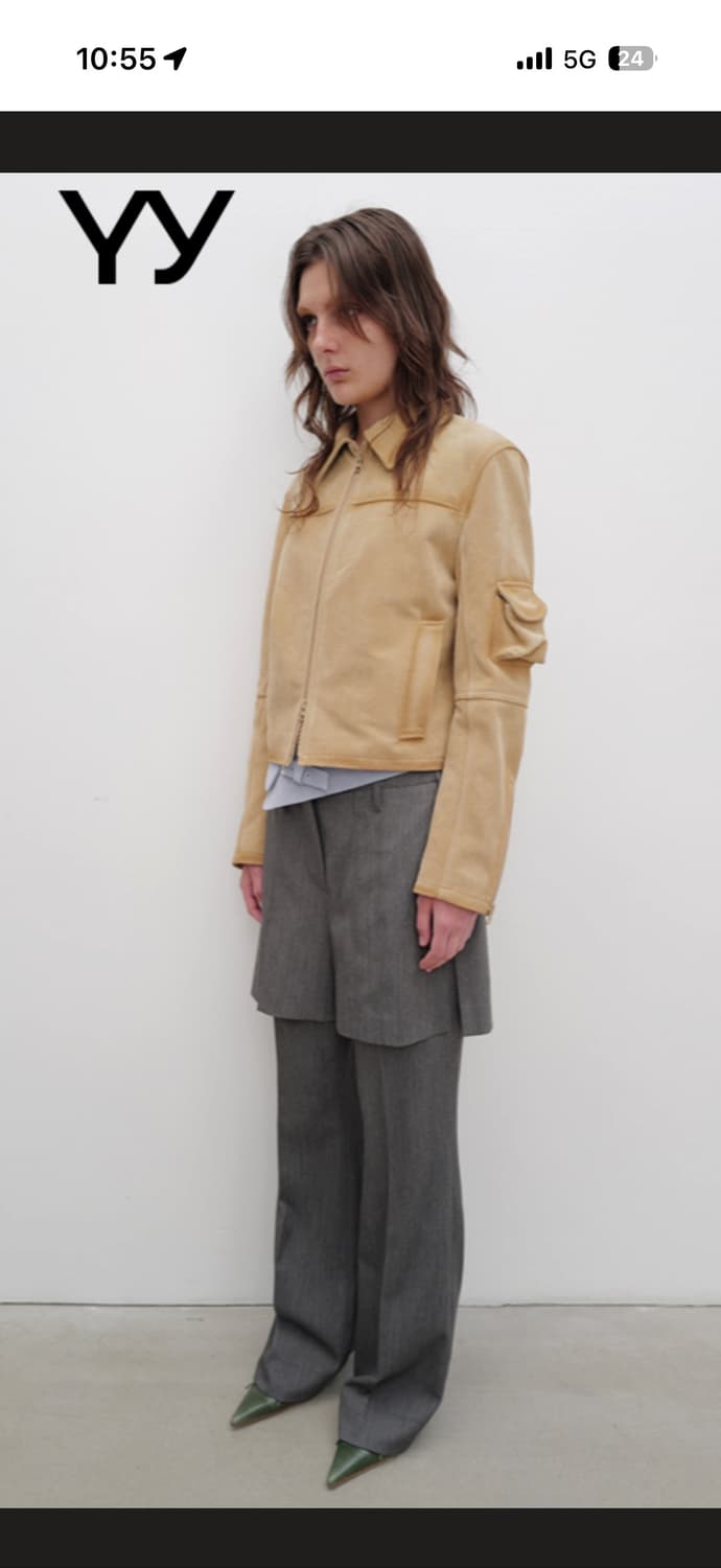 오픈와이와이 오버레이 팬츠 (M) 상품이미지1