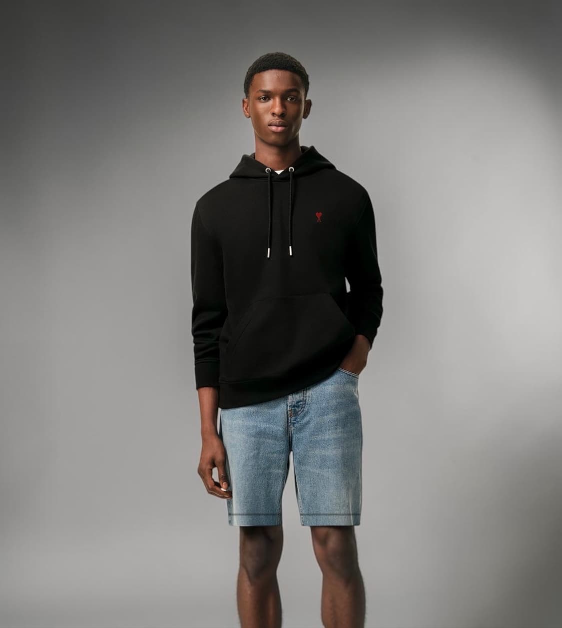 L/ 아미 드 꾀흐 오가닉 코튼 후드티 상품이미지1