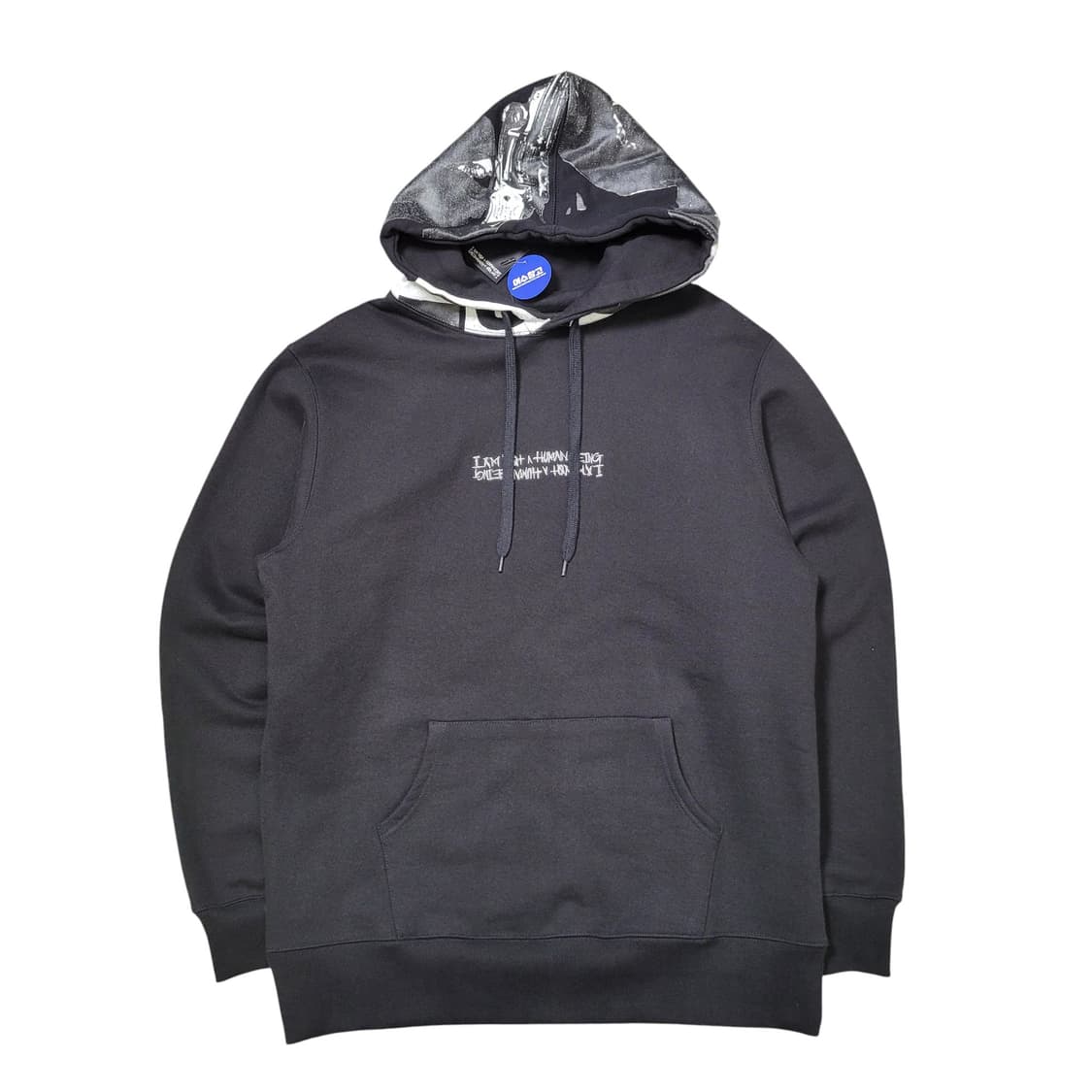 새상품 아임낫어휴먼비잉 로고 후드티 상품이미지1