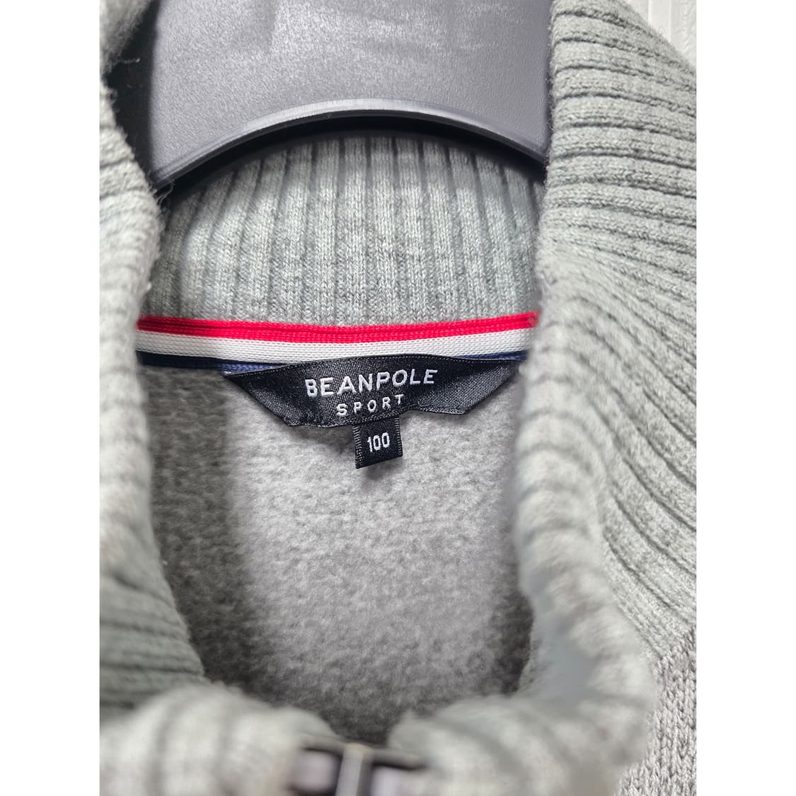 택포) 빈폴 남성 니트집업 100 상품이미지2