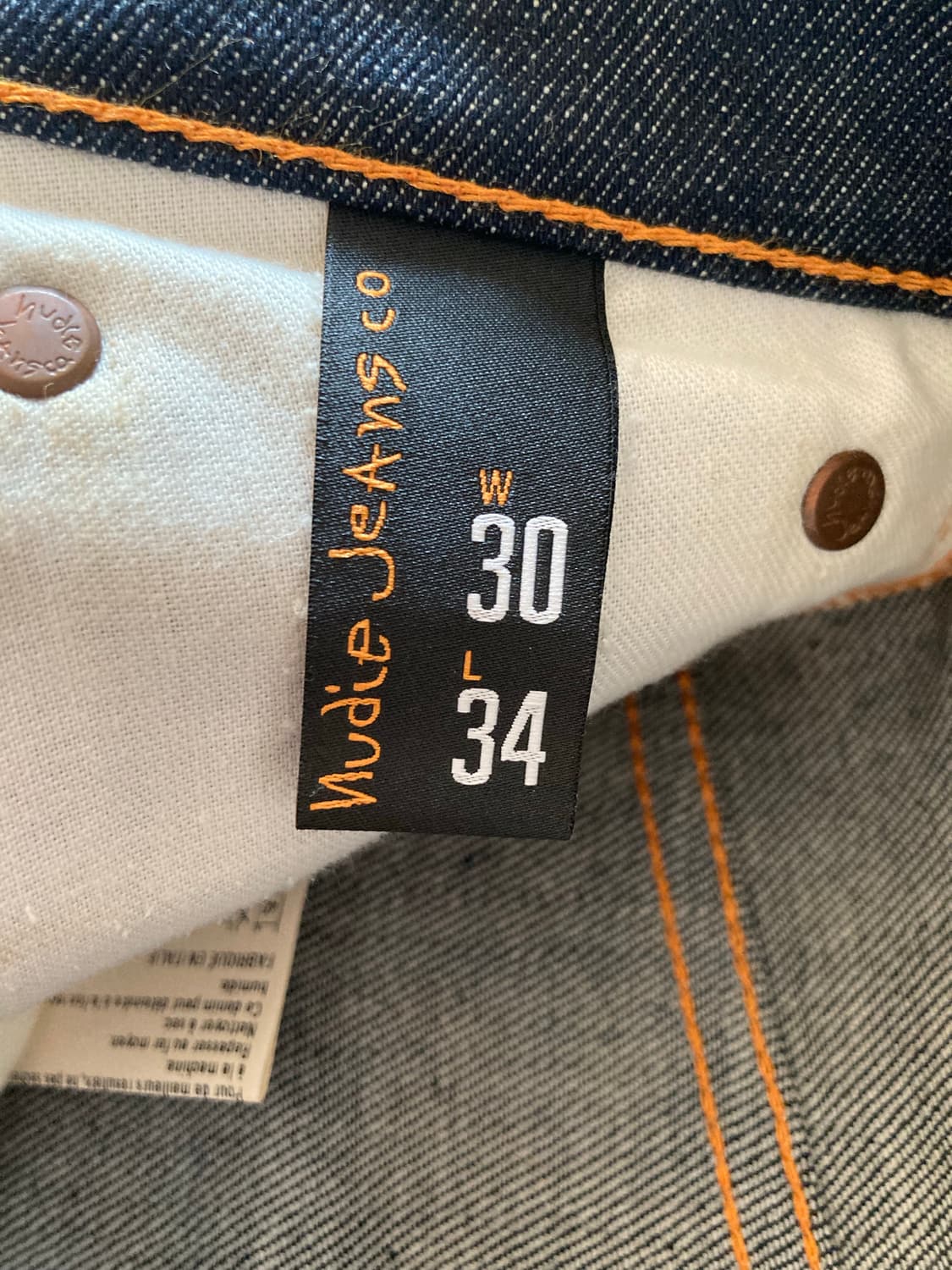 nudie jeans 누디진 ( W30 L34 ) 청바지 바지 팬츠 판매 상품이미지4