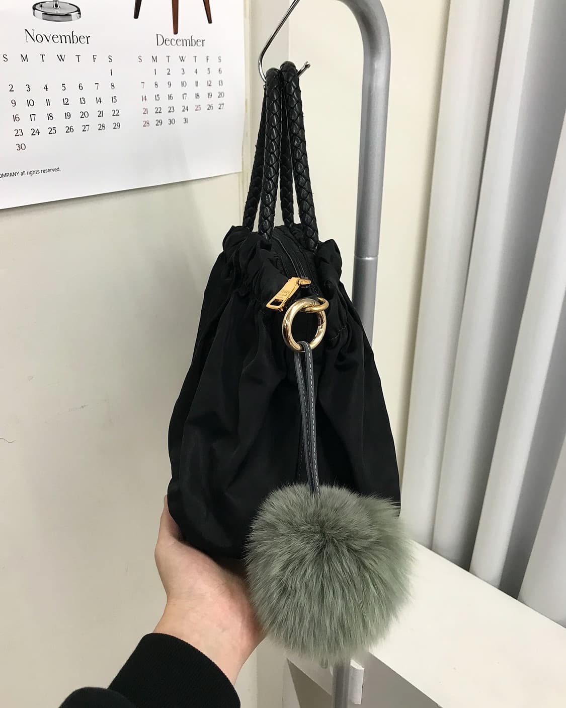 프라다 포코노 리본 토트백 상품이미지2