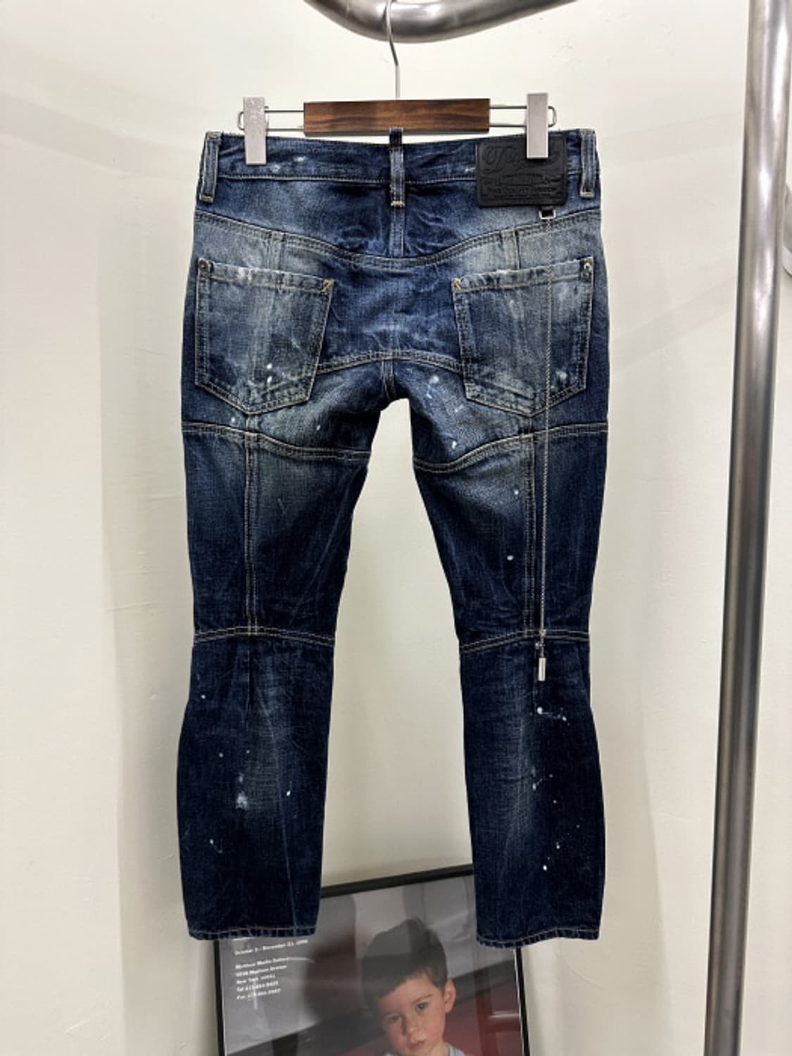 DSQUARED 바이커 데님 팬츠 (27-28) 상품이미지6