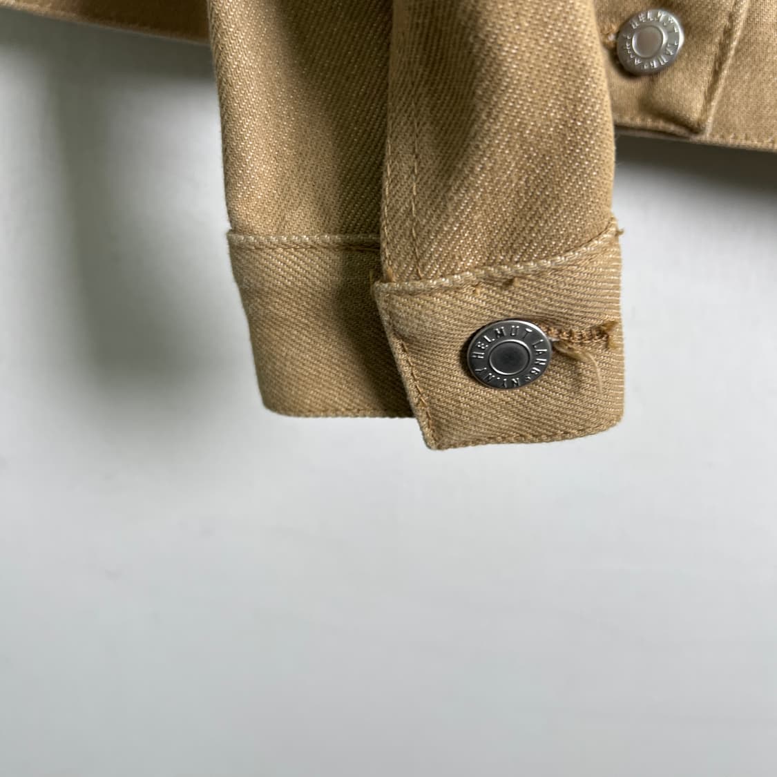 헬무트랭 카멜 주보토 데님 트러커 자켓 38 상품이미지8