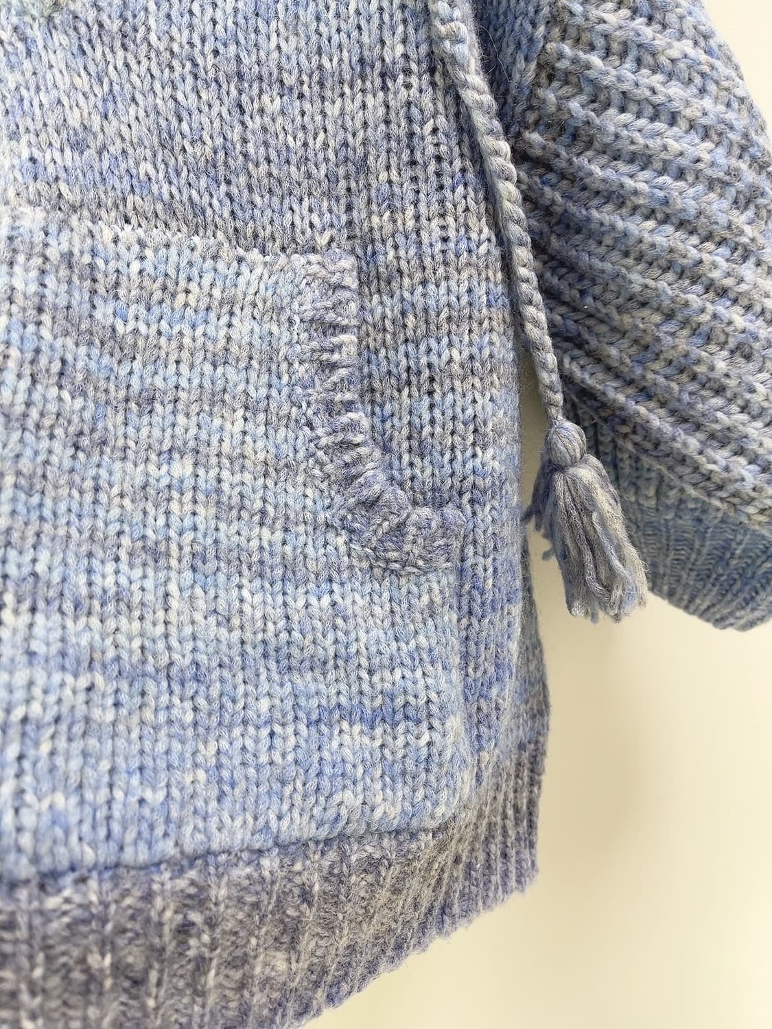 러브 쉑 팬시 알파카 울 혼방 폼폼 후드 니트 상품이미지8