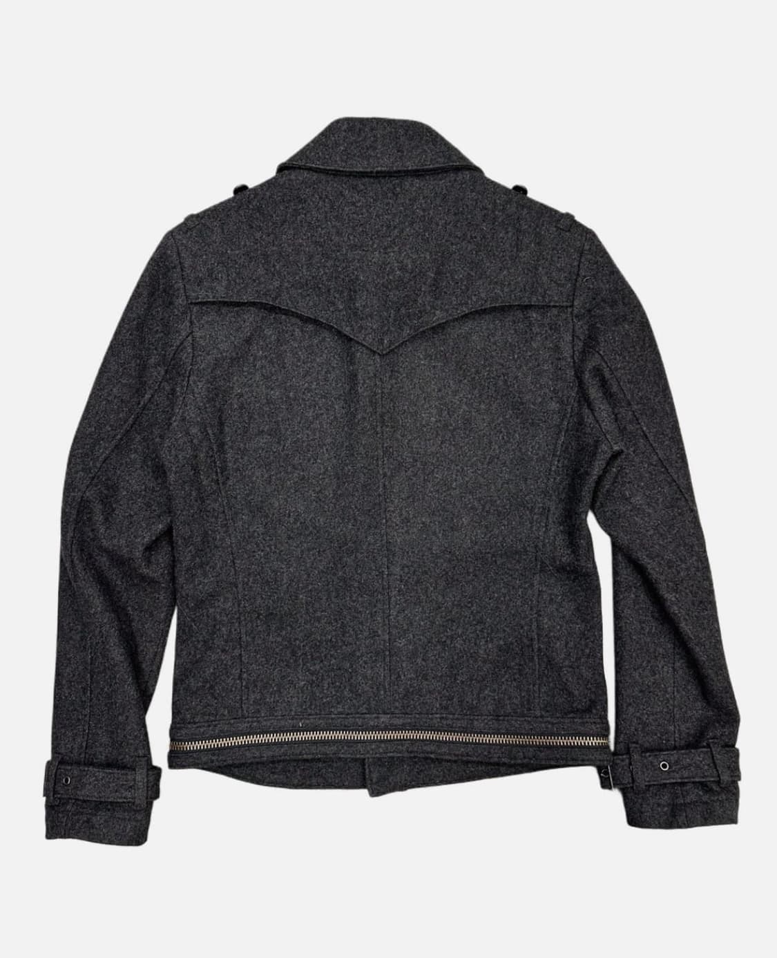 PPFM military charcoal wool jacket 상품이미지5