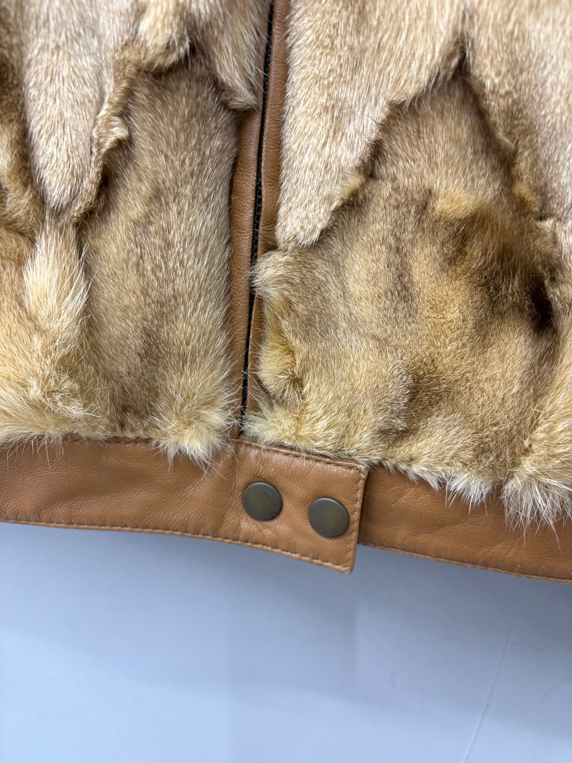 빈티지 폭스퍼 양가죽자켓 A3385 상품이미지3