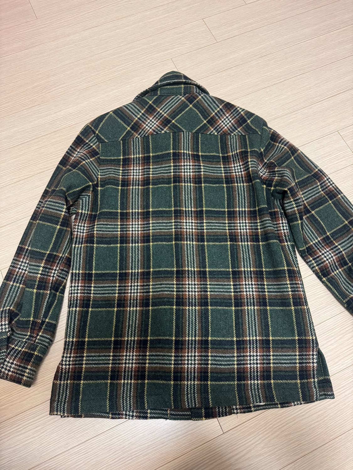 빈티지 울 셔츠 자켓 상품이미지2