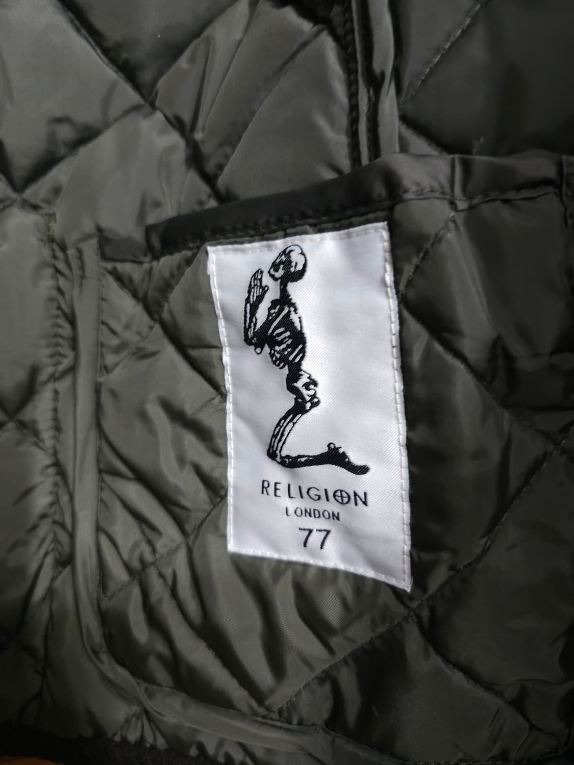 릴리젼 퀼팅 자켓 여성용 올리브 상품이미지6