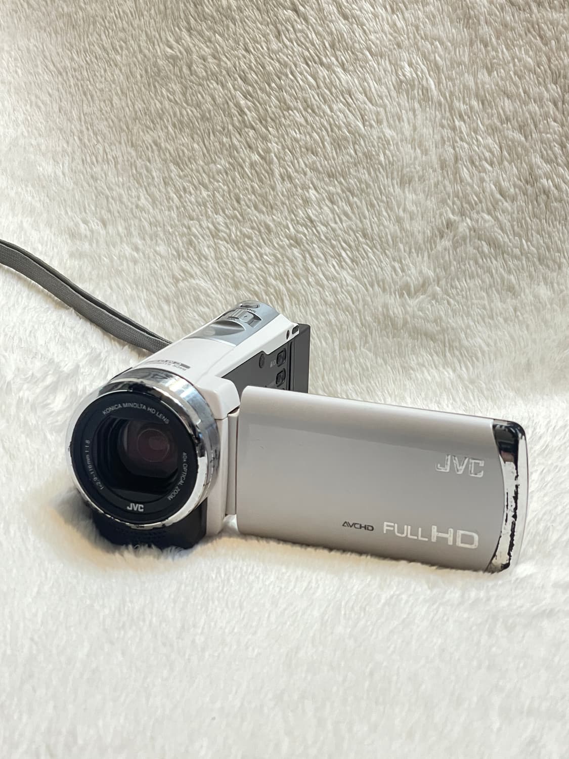 A급) JVC GZ-E600 빈티지캠코더 화이트 상품이미지1