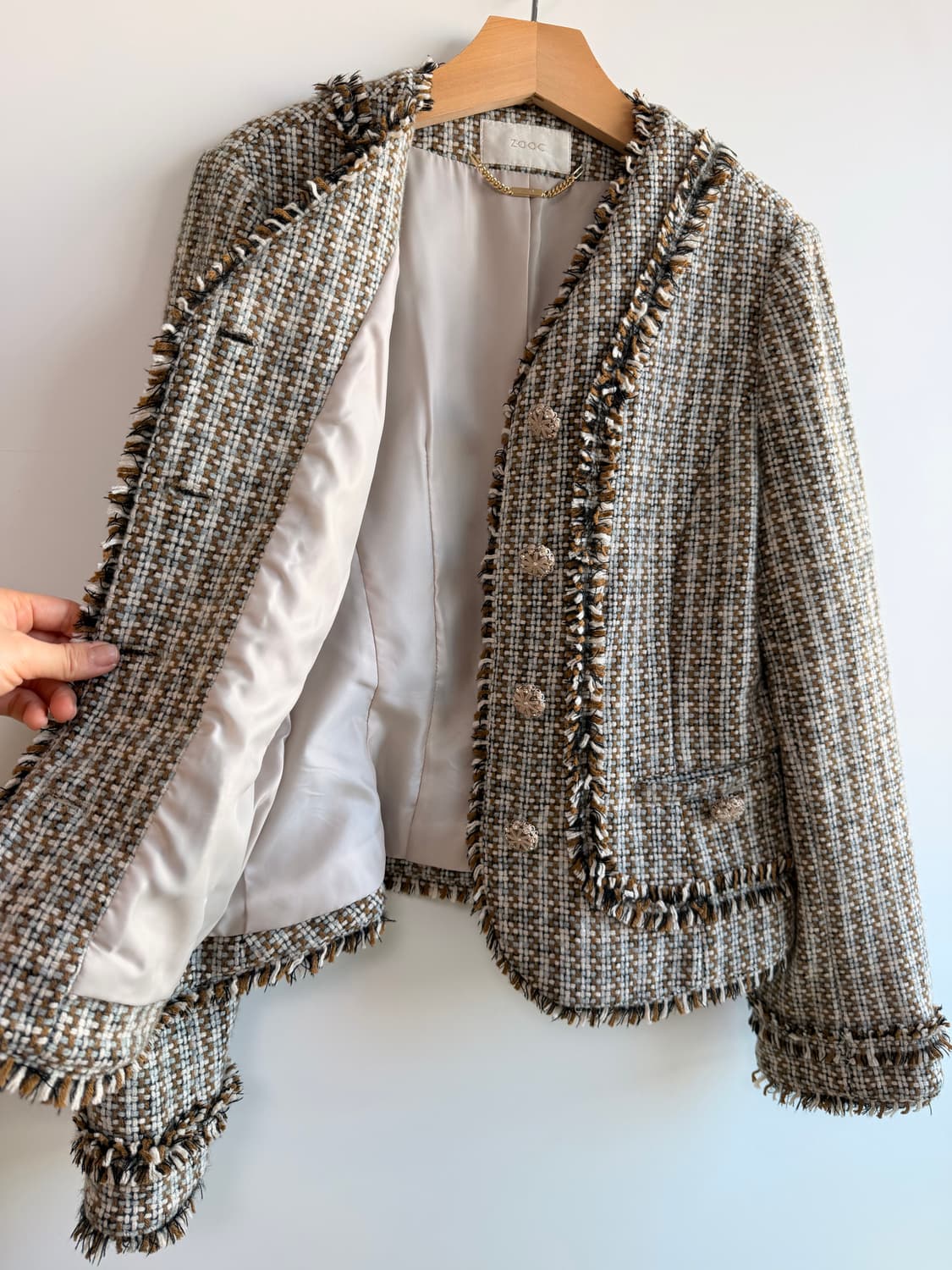 주크 트위드 자켓  상품이미지8