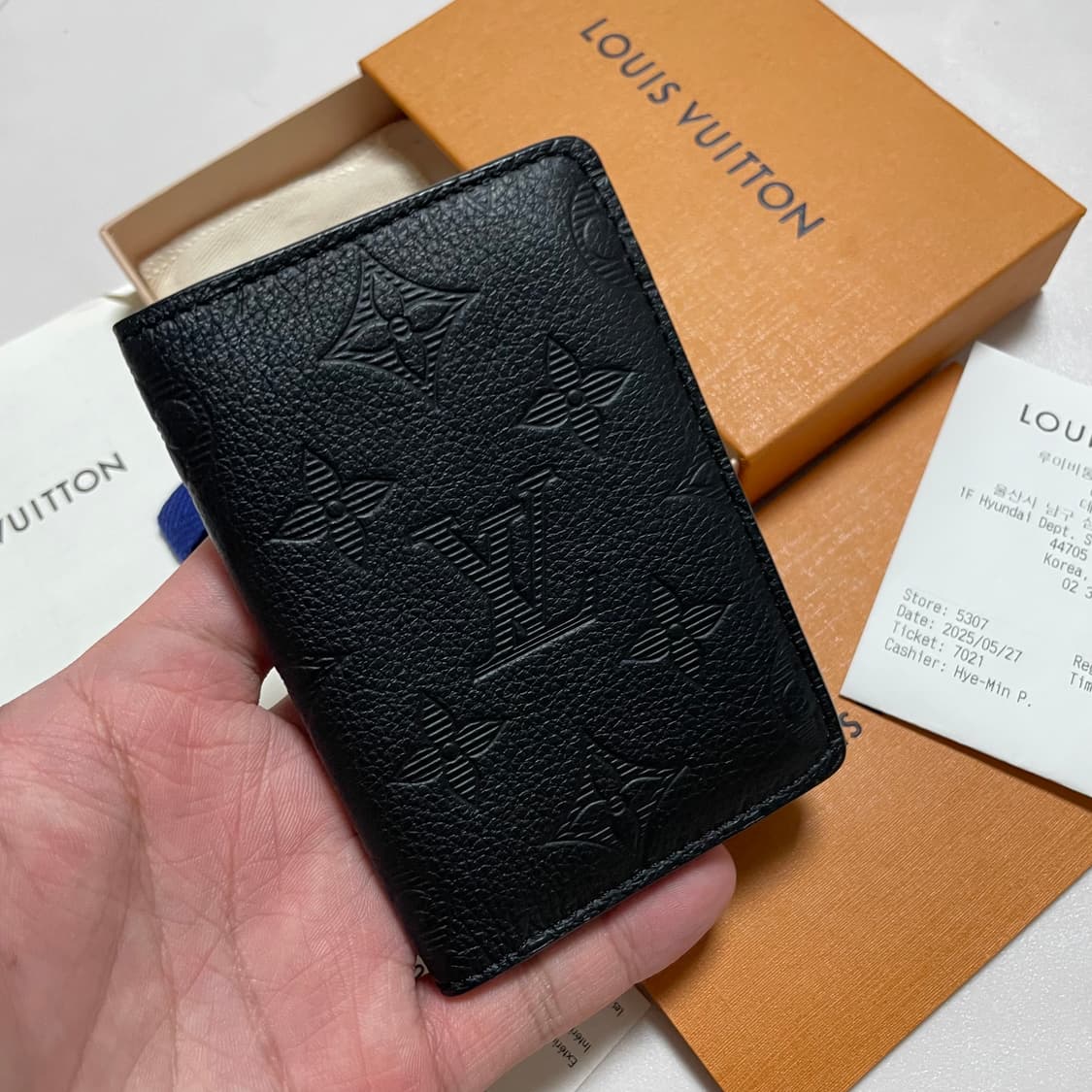25SS 루이비통 모노그램 오거나이저 영수증 풀박스 상품이미지2