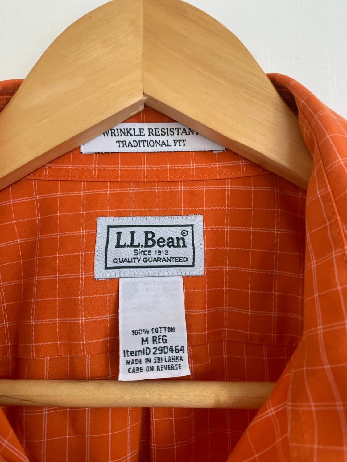 ll bean wrinkle resistant shirts 상품이미지2