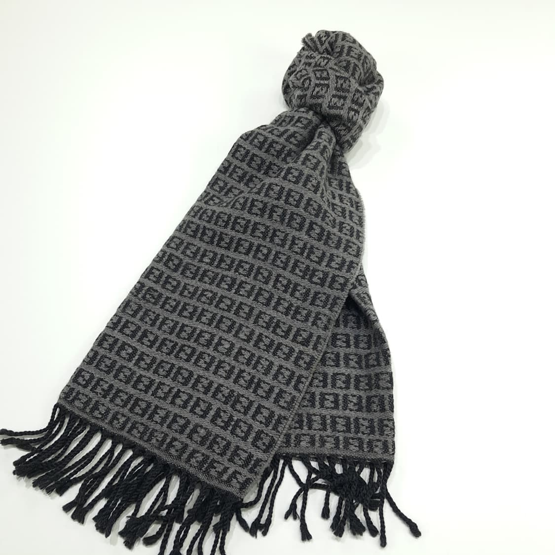 MX136 펜디 FF 로고 울 목도리 머플러 상품이미지2