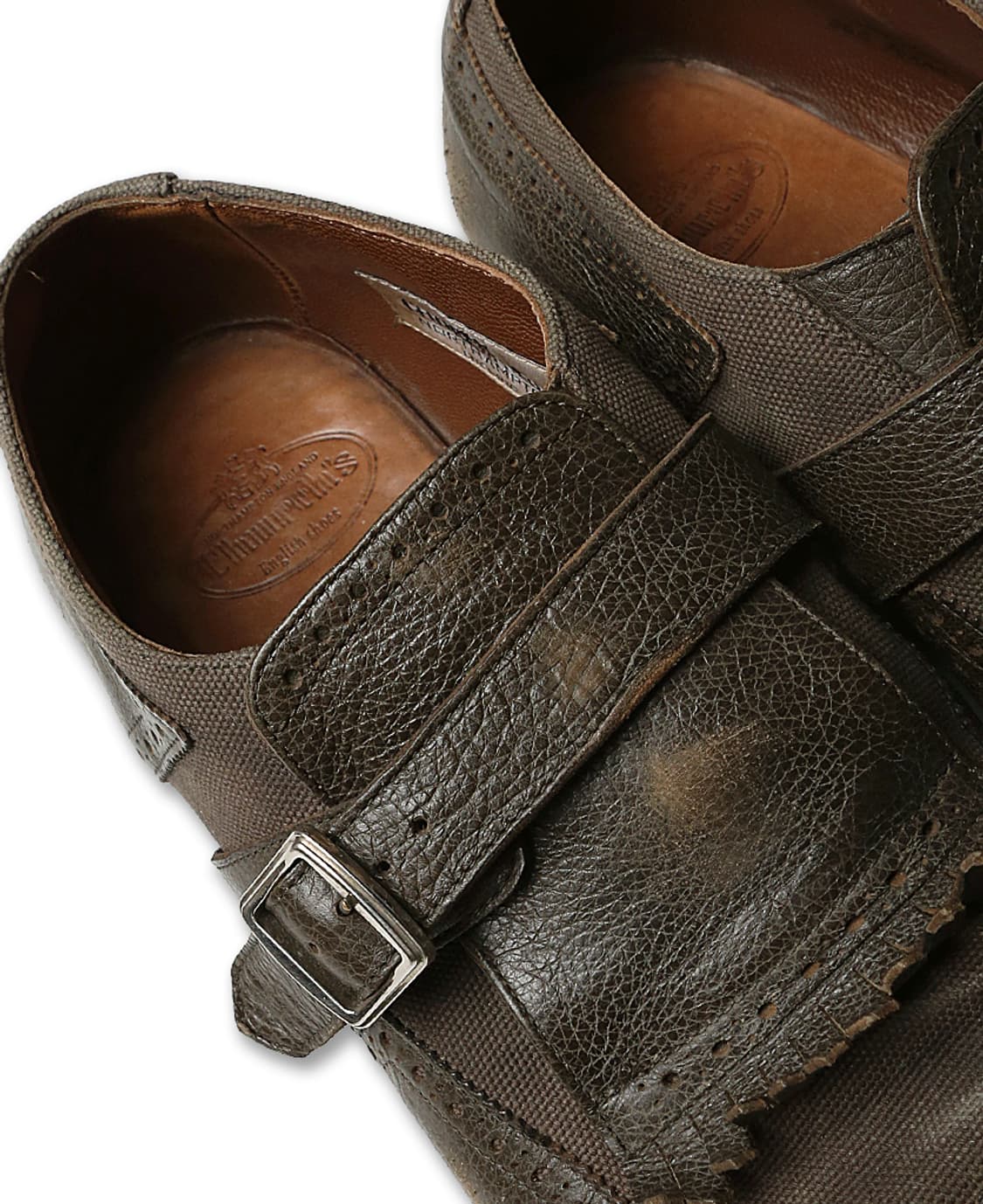 처치스 [Church's] 상하이 빈티지 브라운 스니커즈 상품이미지2