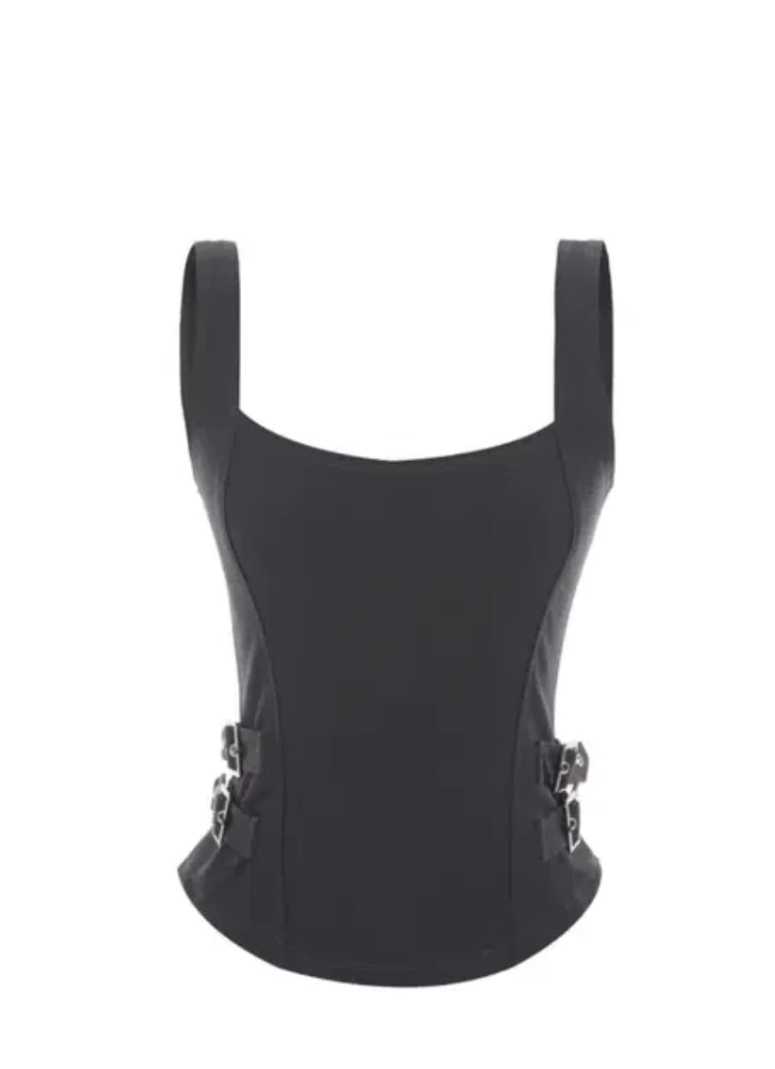 wsc 아카이브 Orchid buckle vest 상품이미지1