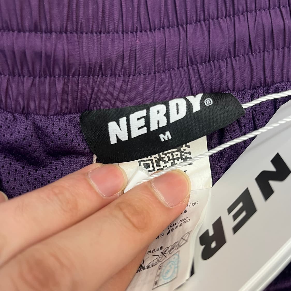 (새)널디 라인 우븐 팬츠 (M) 상품이미지4