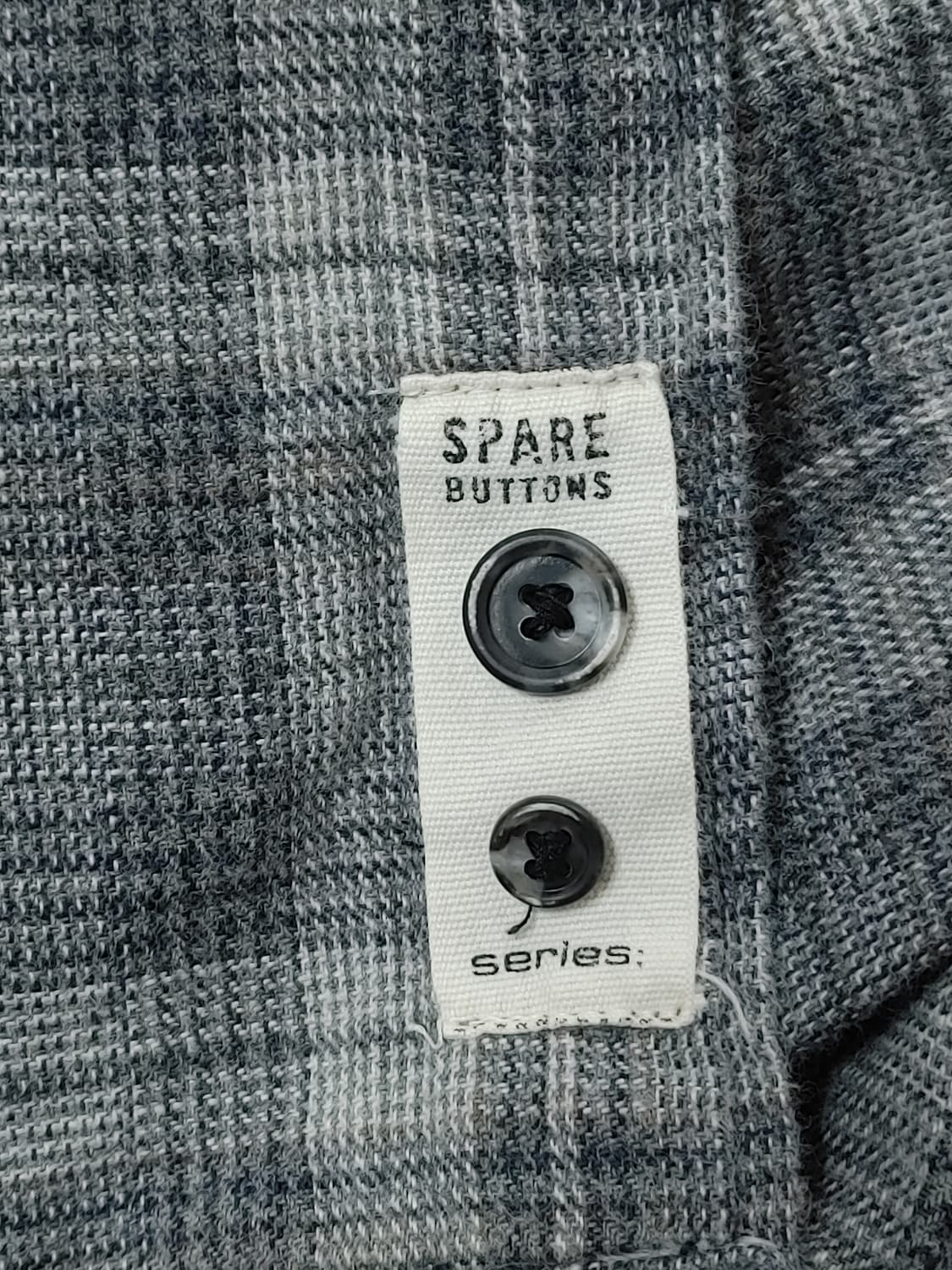 series 시리즈 남성 추동용 긴팔 체크셔츠남방 상품이미지6