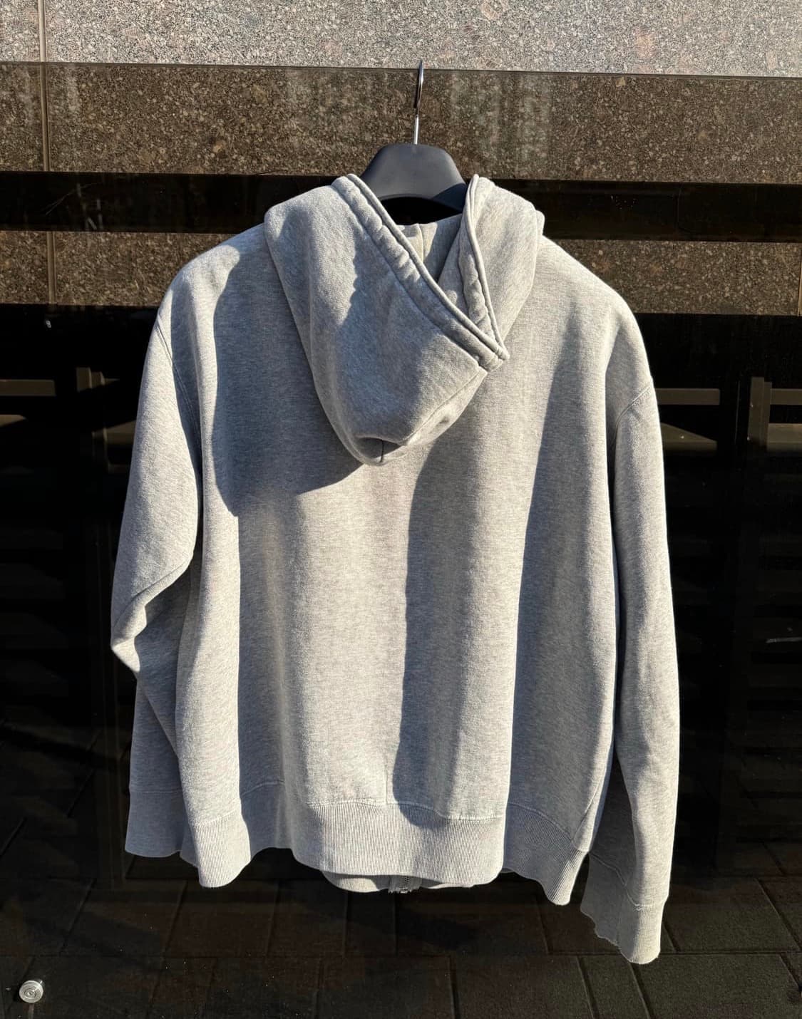 90s 슈프림 후드집업 그레이 아치로고 상품이미지3