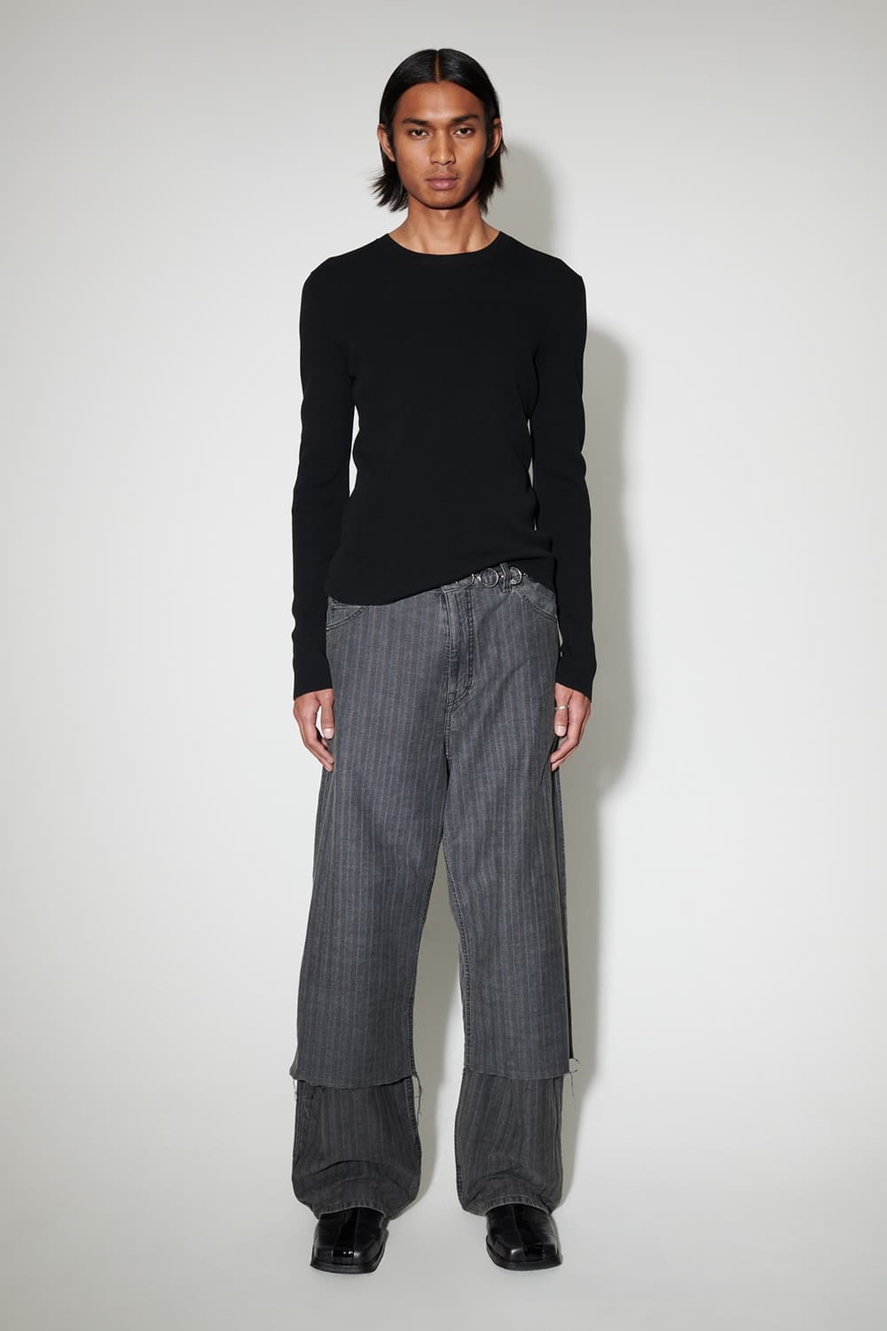 (50) 아워레가시 컴팩트 라운드넥 니트 상품이미지1