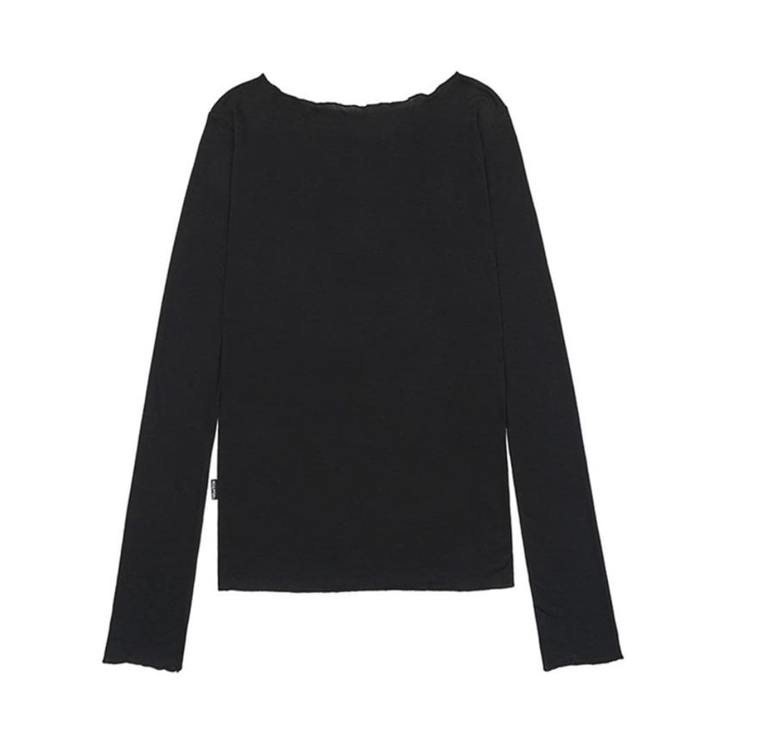 스컬프터 마스터피스 쉬어탑 블랙 Masterpiece Sheer Top 상품이미지2