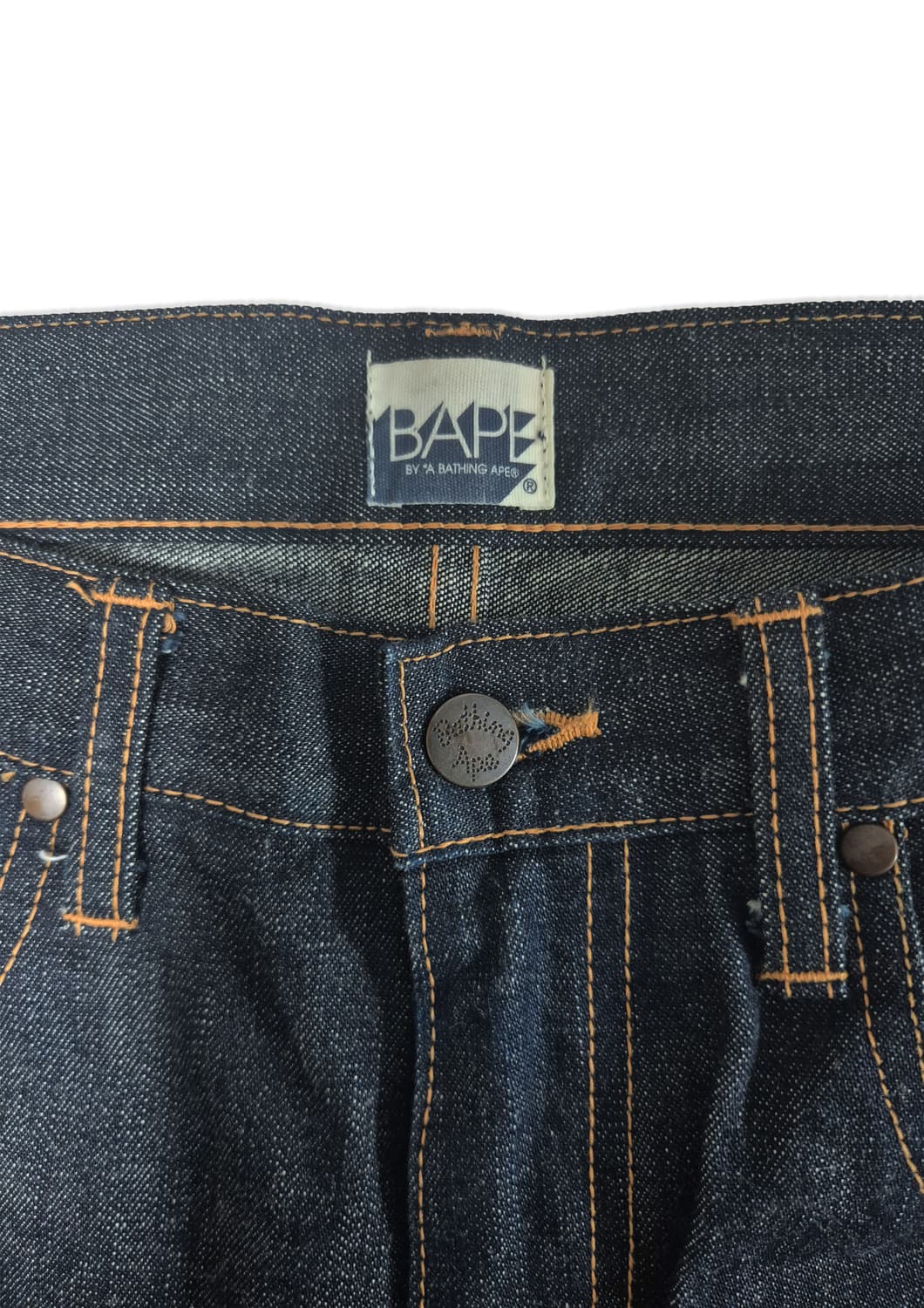 00s Bape ASNKA 셀비지 데님 (니고 본인기) 상품이미지5