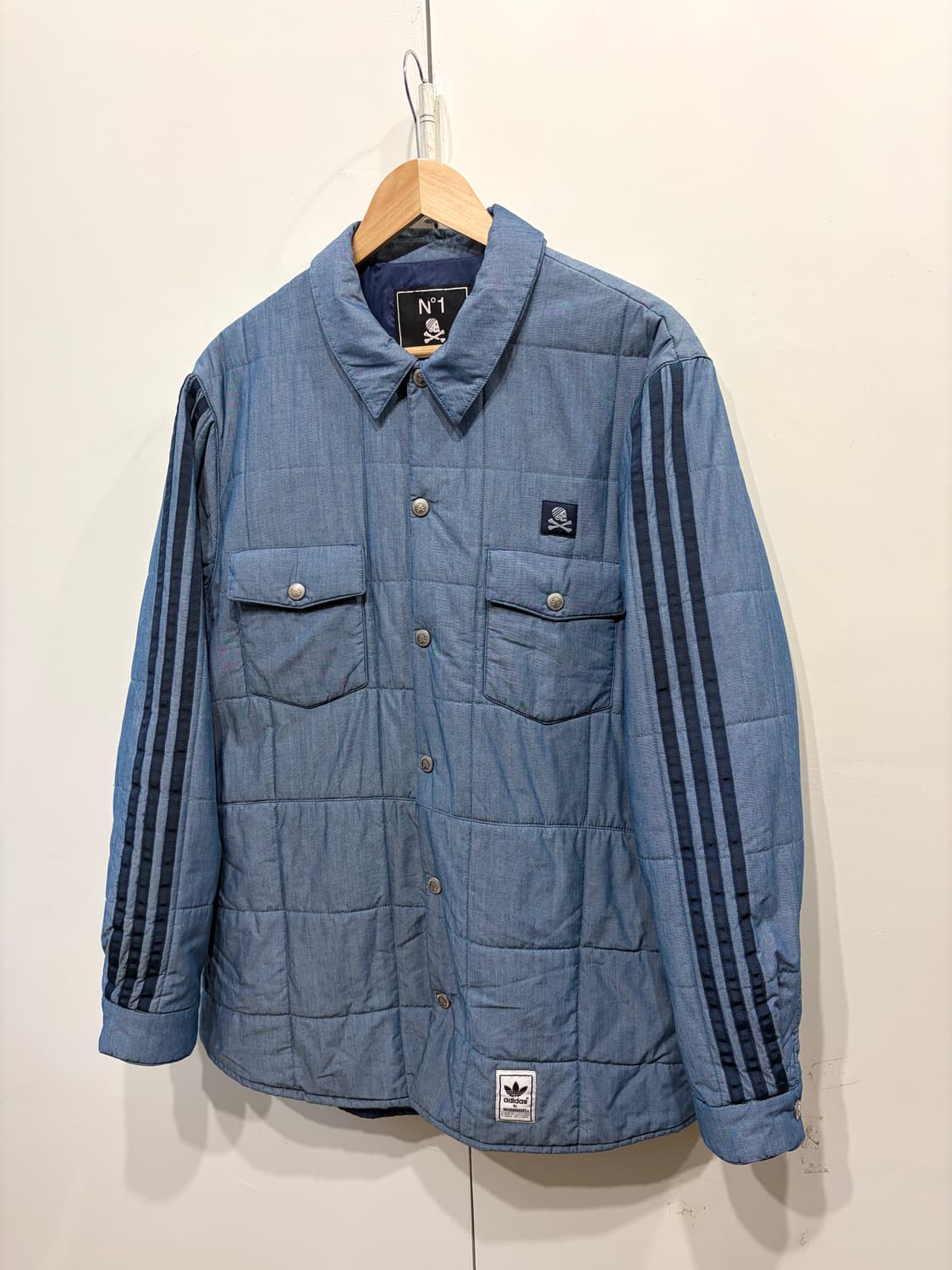 네이버후드 x 아디다스 NH 퍼프 셔츠 자켓 상품이미지2