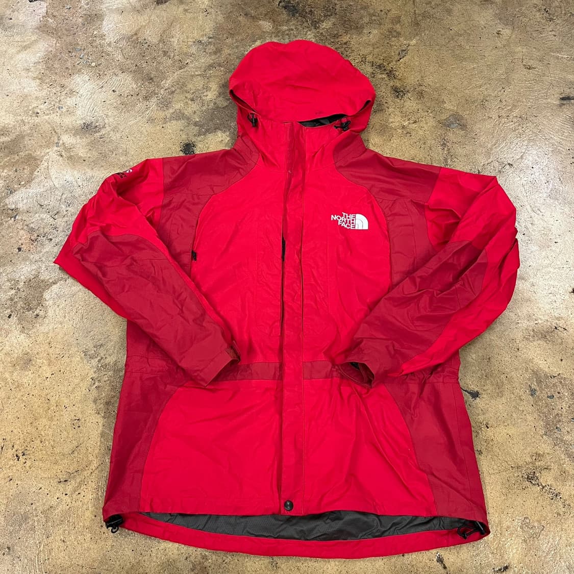 [정품/L] 노스페이스 레드 바람막이 자켓 b19 상품이미지2