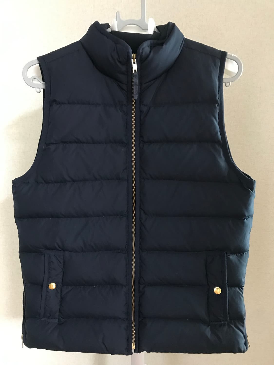 제이크루 J.Crew 네이비 다운 패딩조끼 S 상품이미지1