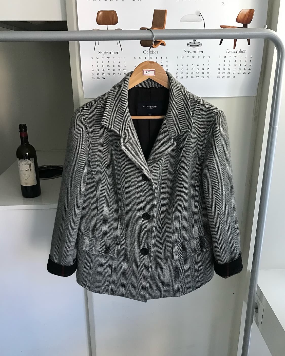 버버리 캐시미어 핸드메이드 자켓 상품이미지1