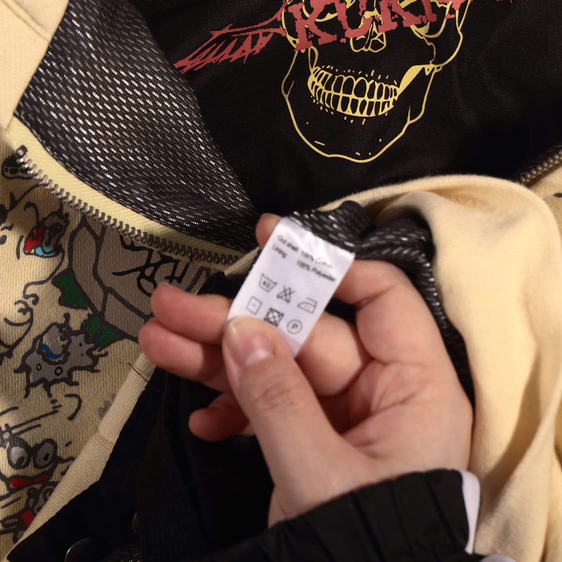 KUKI 프린팅 후드집업 B628 상품이미지4