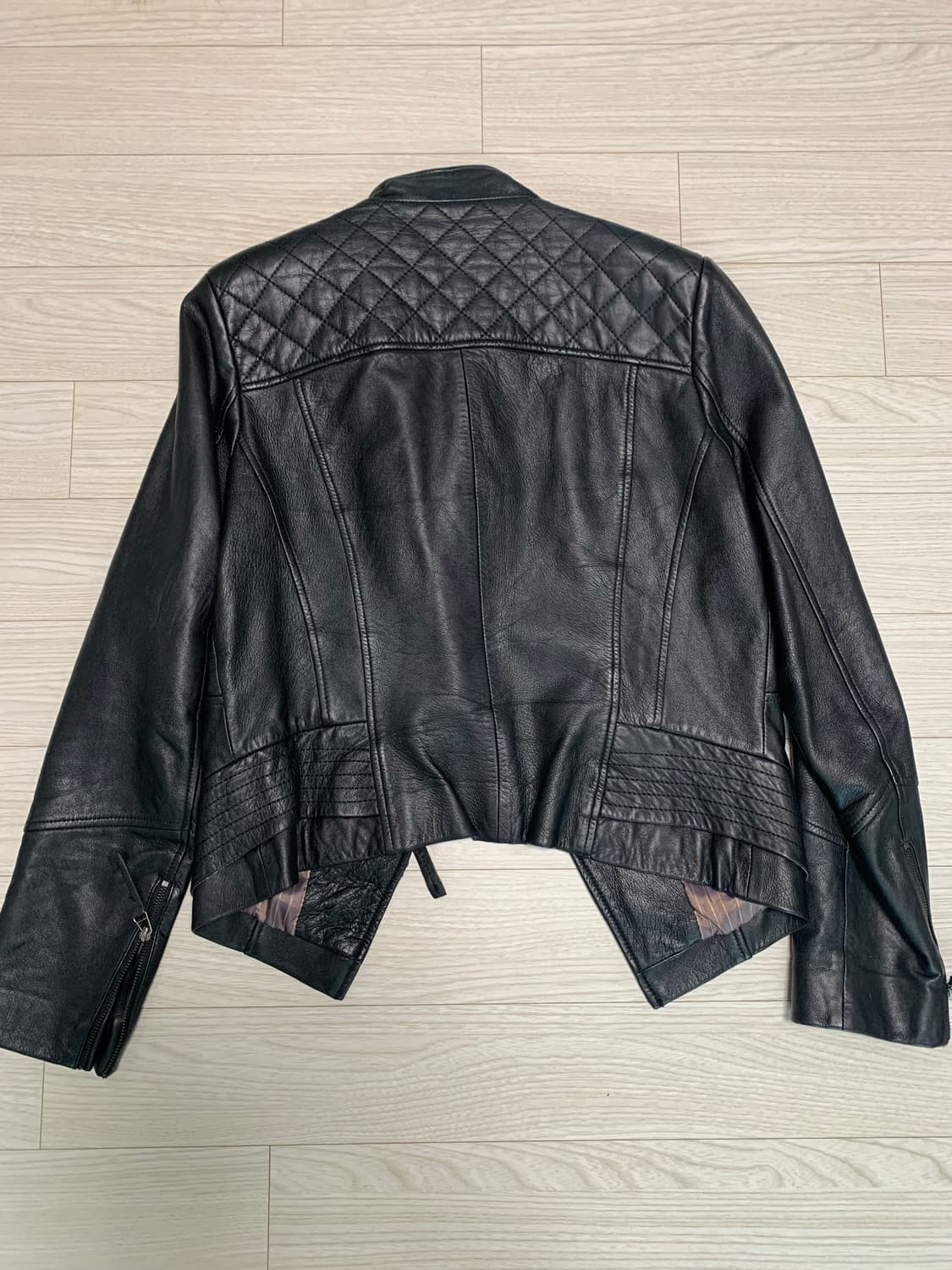 KASIBADY 이태리 양가죽 라이더 자켓 상품이미지5