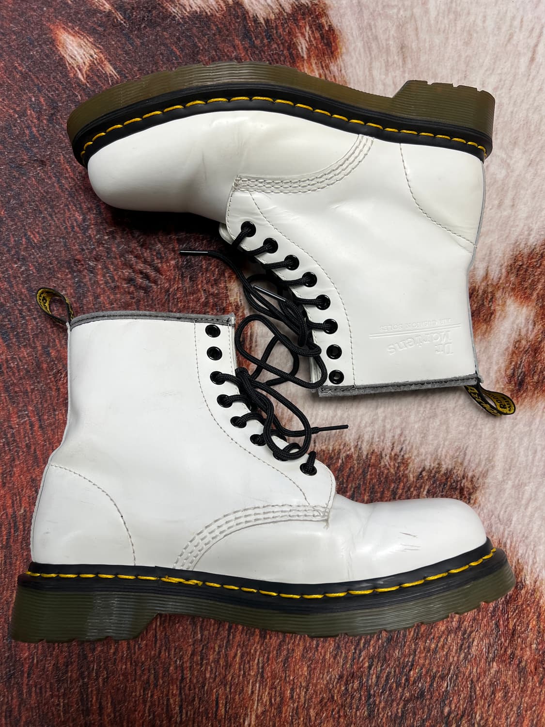 [240] 닥터마틴 1460 화이트 스무스 레더 UK5 상품이미지2