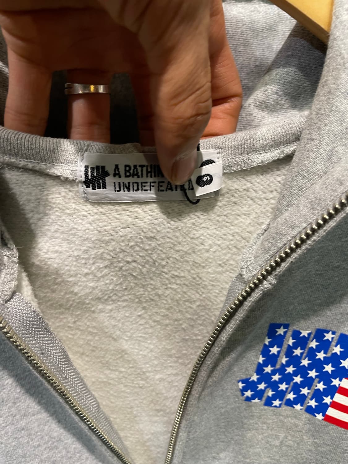 BapeXUndefeated hoodi 상품이미지7