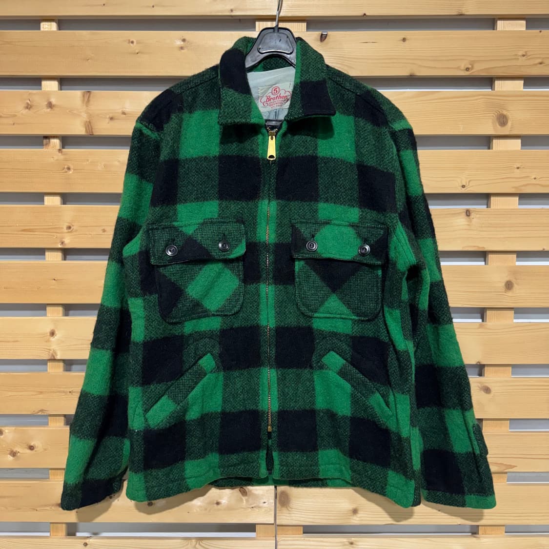 울 버팔로 체크 자켓 상품이미지1