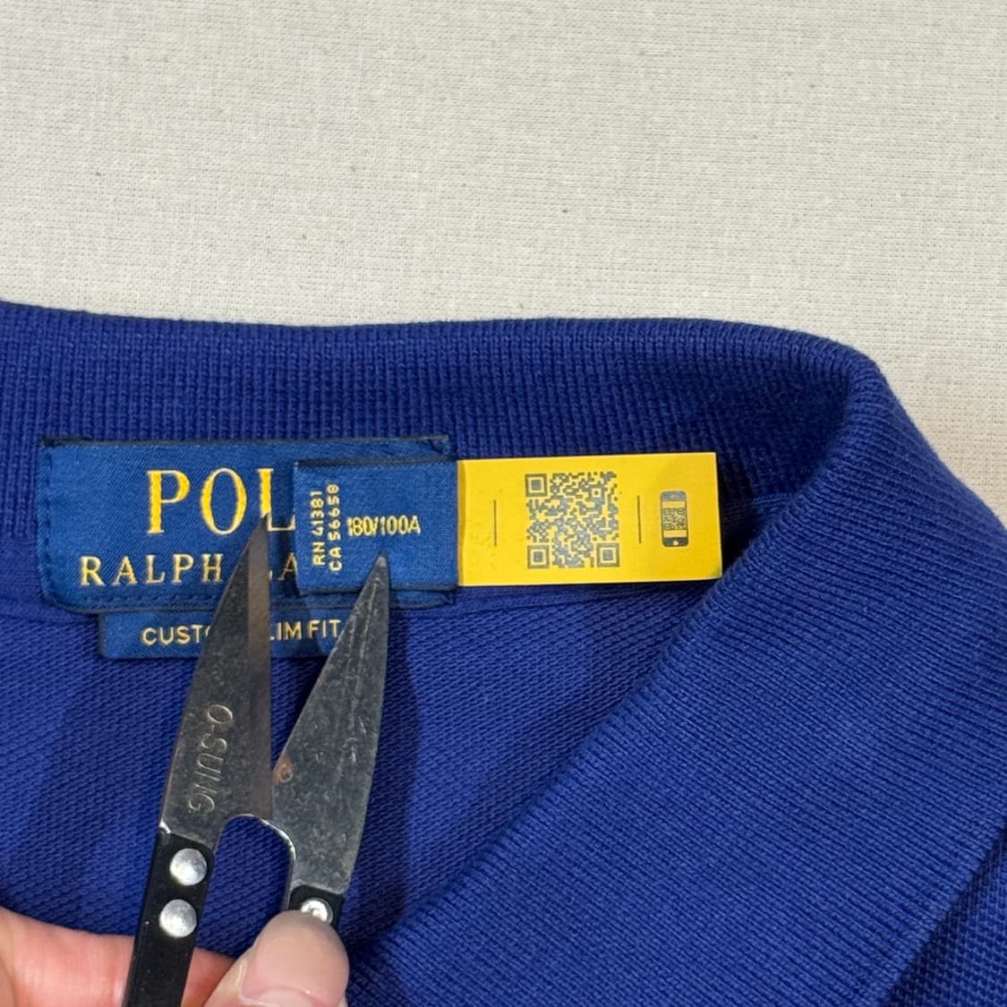 L) 폴로 랄프로렌 반팔 카라티 PK 신형 큐알탭 새상품급 상품이미지7