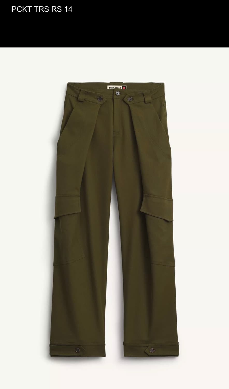 L(KR 30) 자라 SRPLS PCKT TRS RS 14 상품이미지3