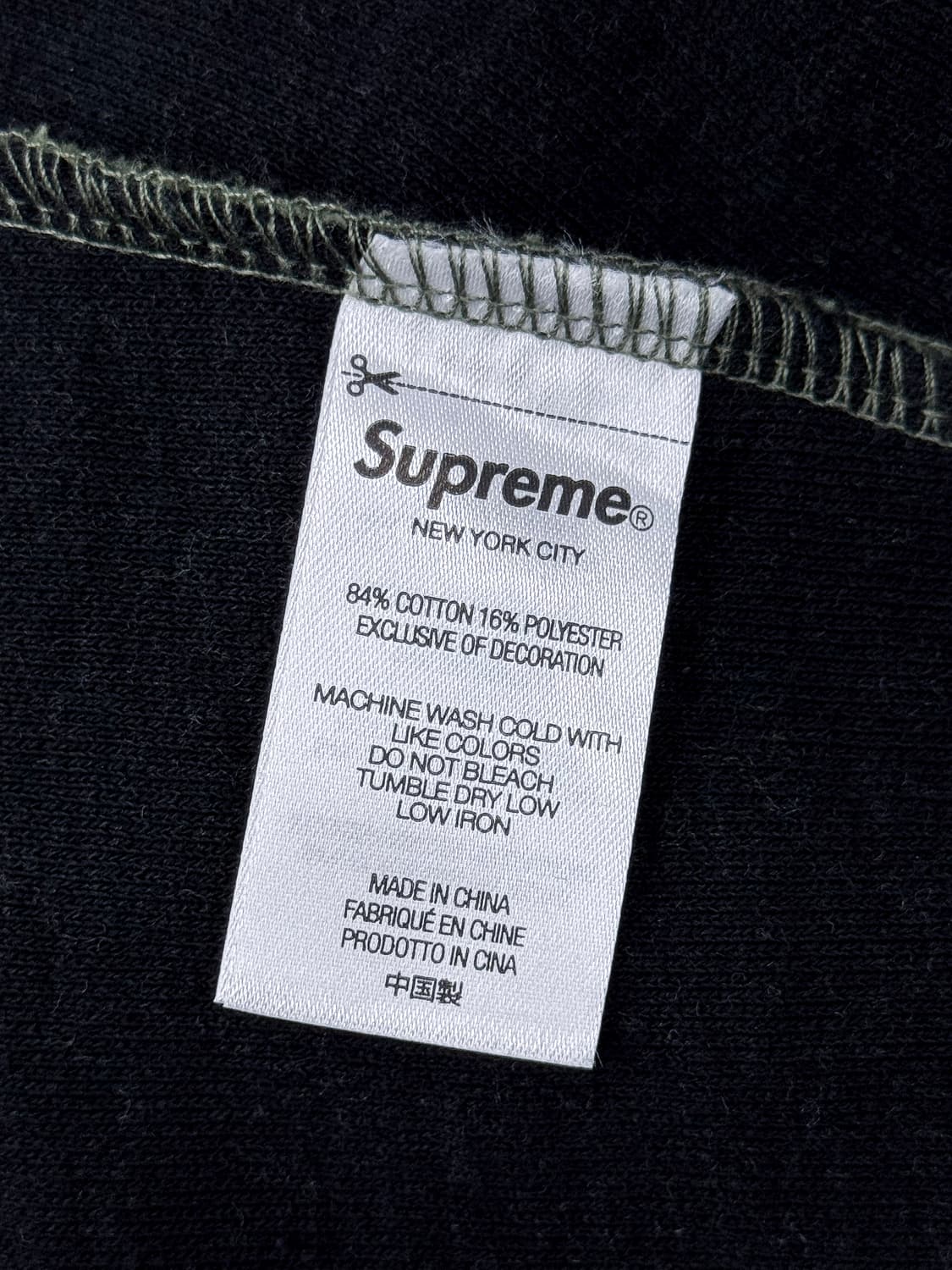 슈프림 인사이드 아웃 박스로고 후드 스웨트셔츠 라이트 올리브 (새상품) 상품이미지5