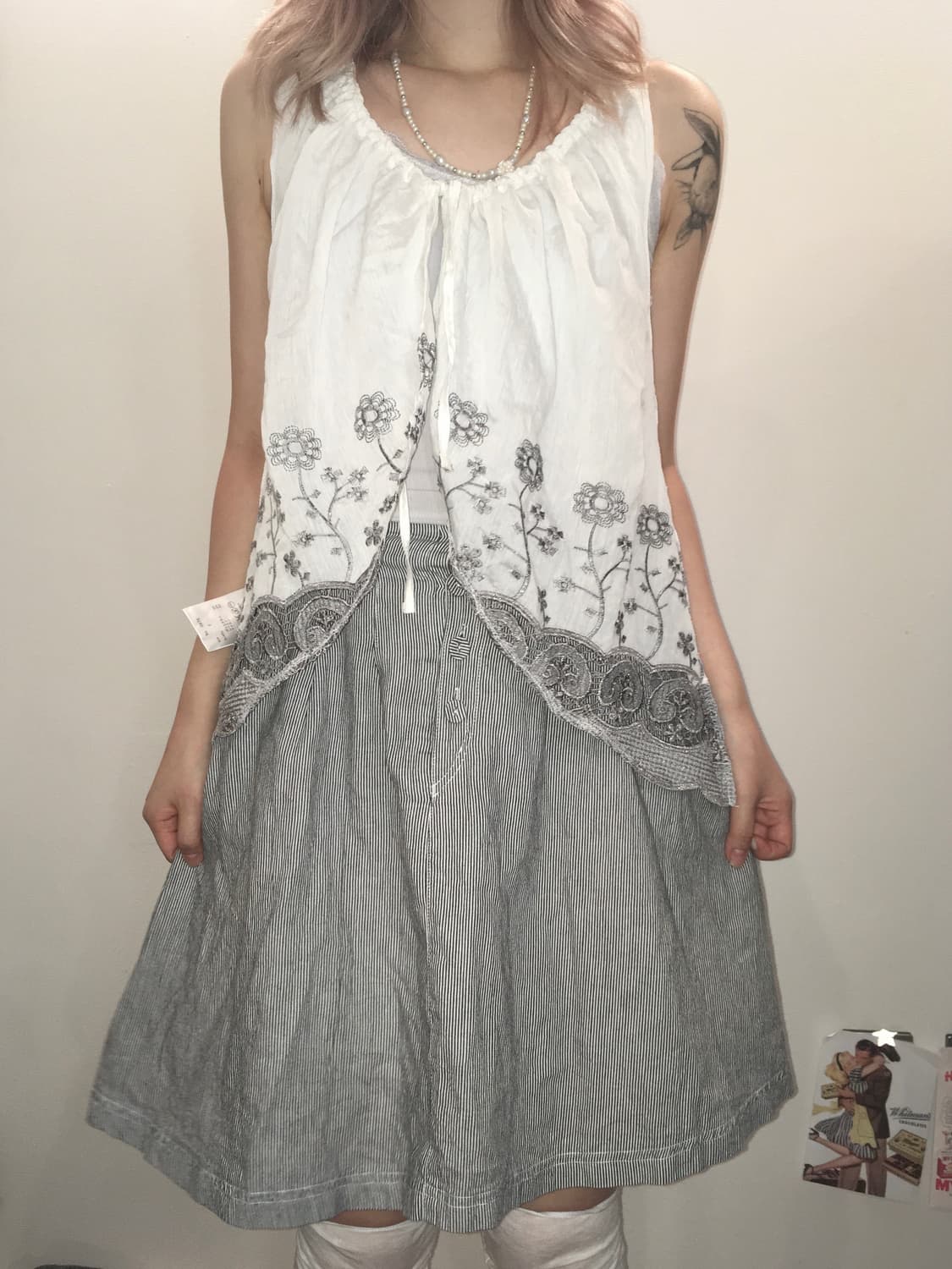 jpn vintage 모리 바선생 슬리브리스 상품이미지4