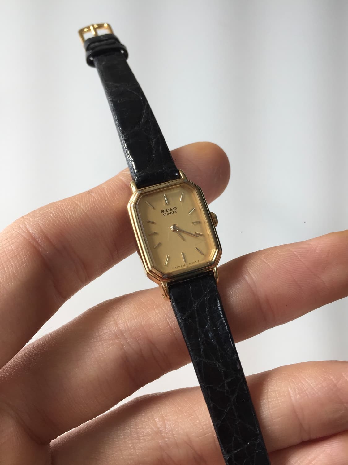 80s seiko tank gold quartz 상품이미지3