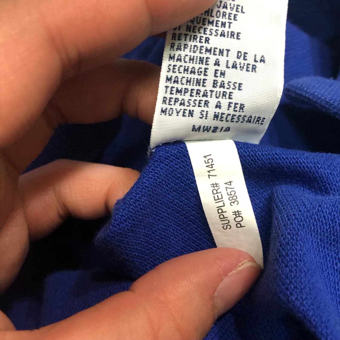 폴로 랄프로렌 성조기 빅포니 블루 카라티 상품이미지8