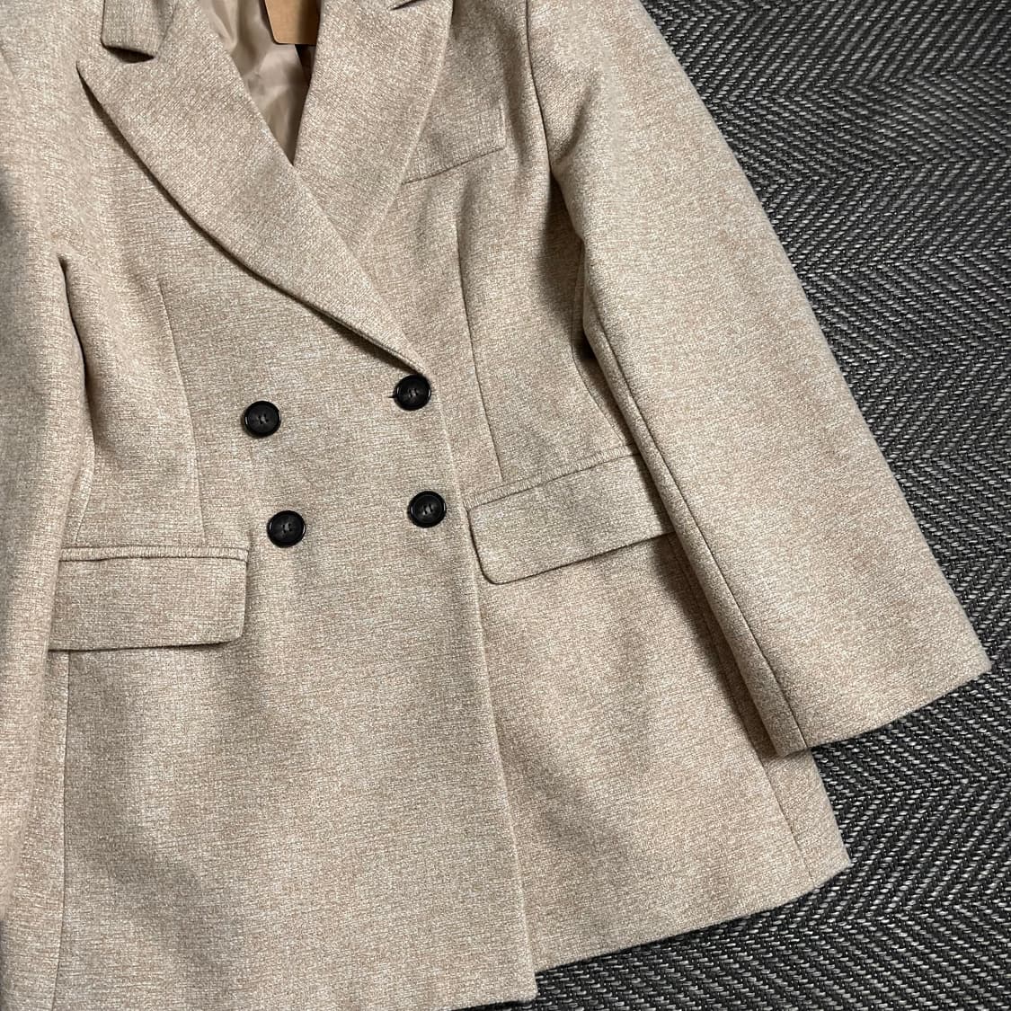 빈티지 우먼스 더블 하프 코트o 4888 상품이미지2