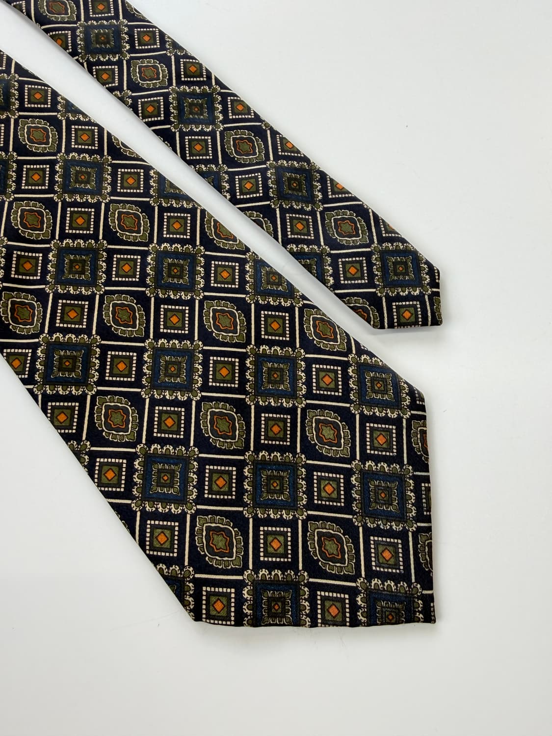 빈티지 실크 넥타이 10cm 상품이미지4