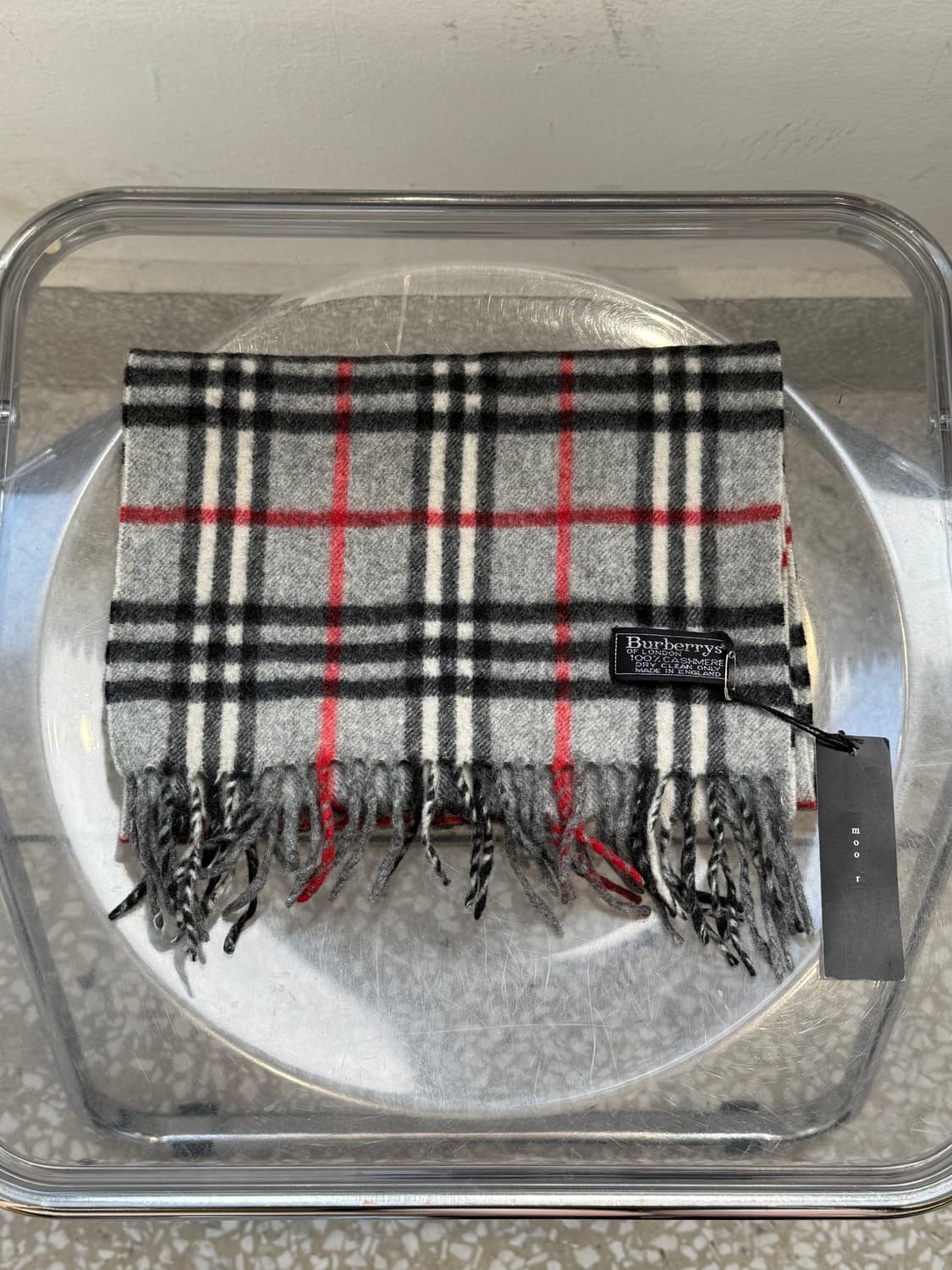 Burberry lamb wool muffler 상품이미지1