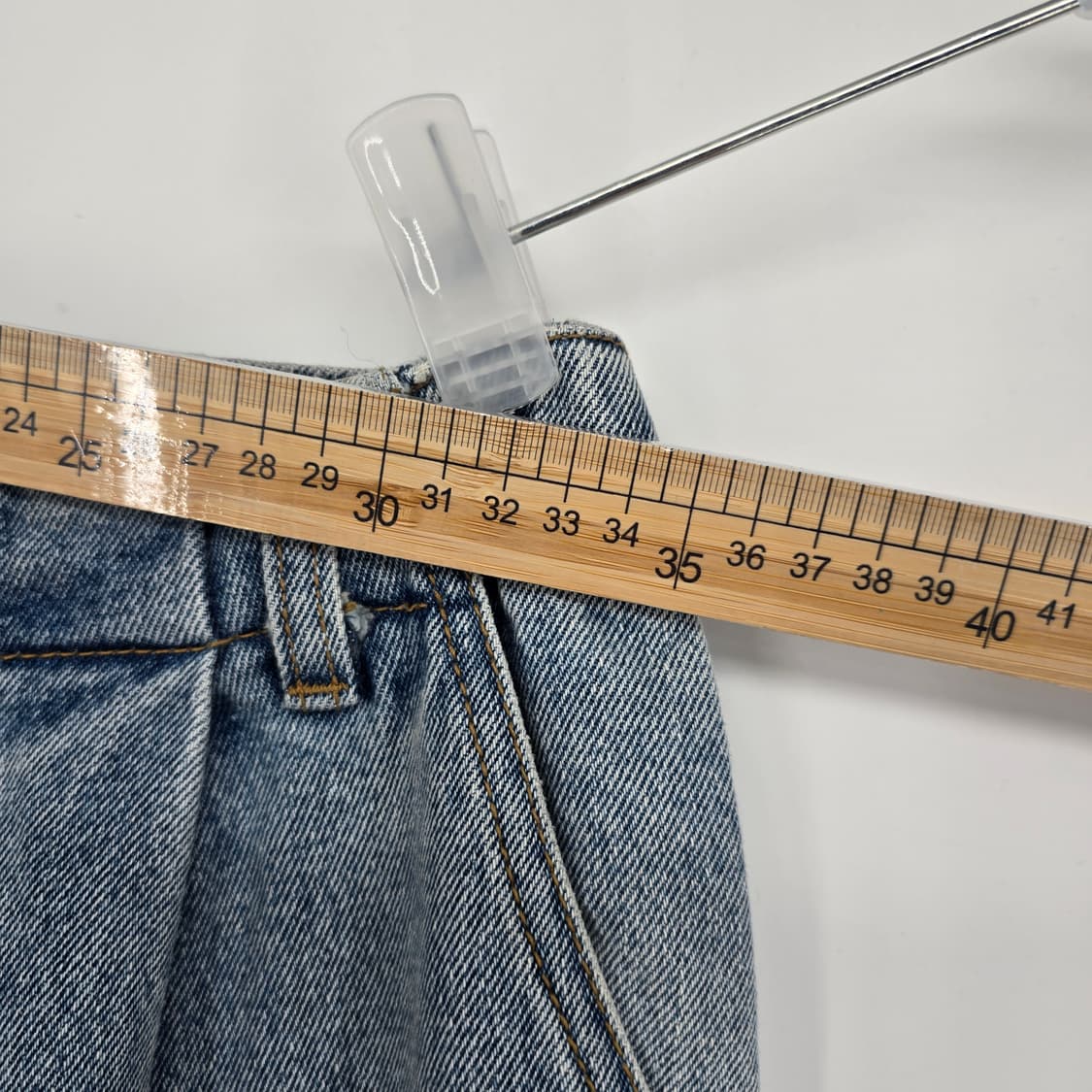 빈티지 데님 와이드 팬츠 상품이미지5