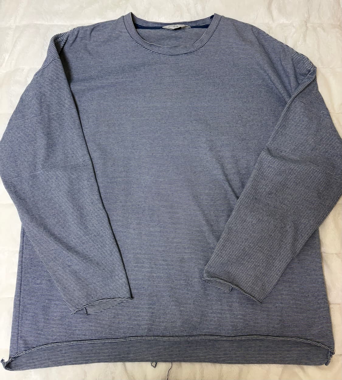 언유즈드 스트라이프 보더티셔츠 블루 / 3 상품이미지2