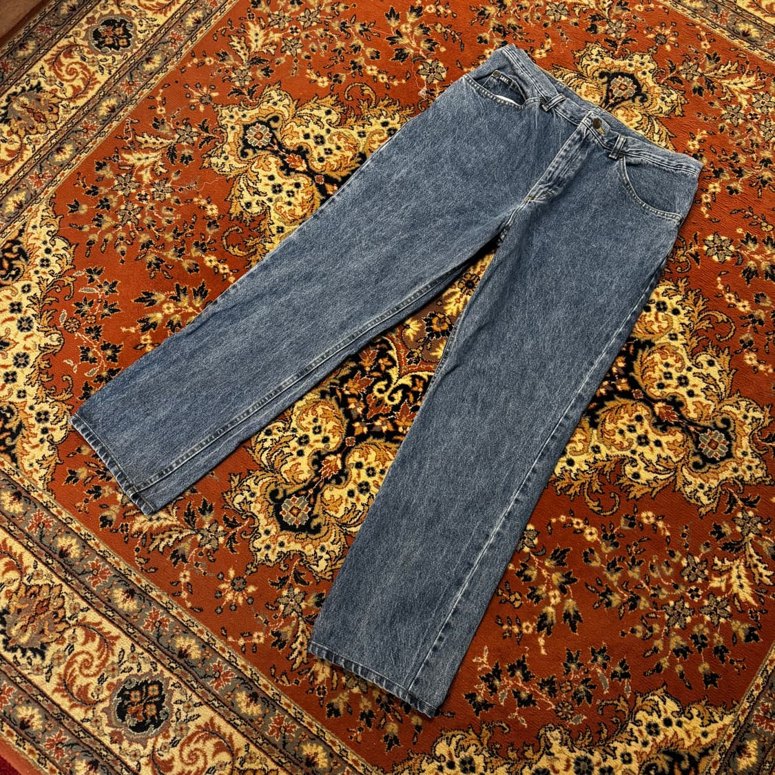 Lee 90s 데님팬츠 200 애시드 워싱 (34) 상품이미지4