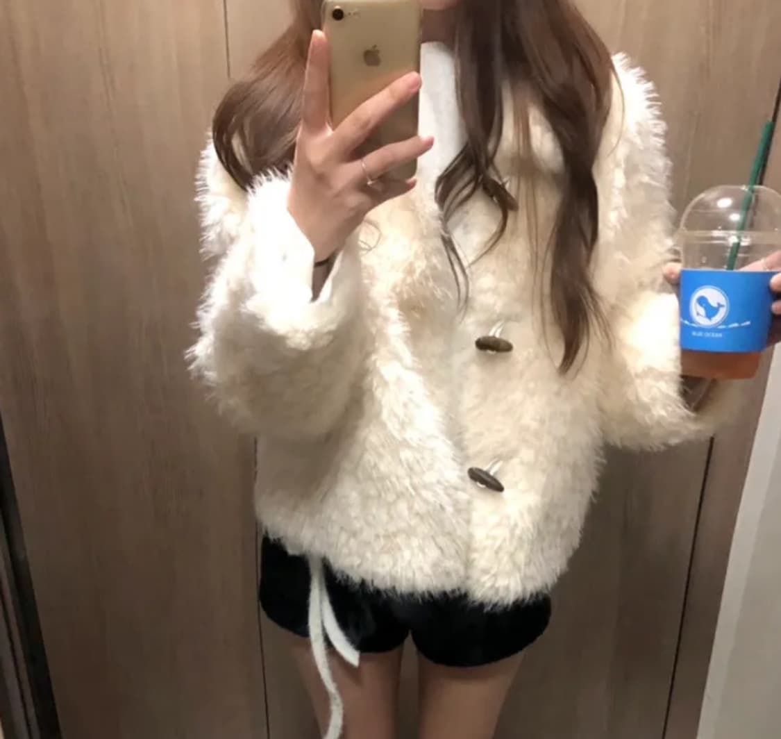 헤븐 카라 퍼자켓 상품이미지1