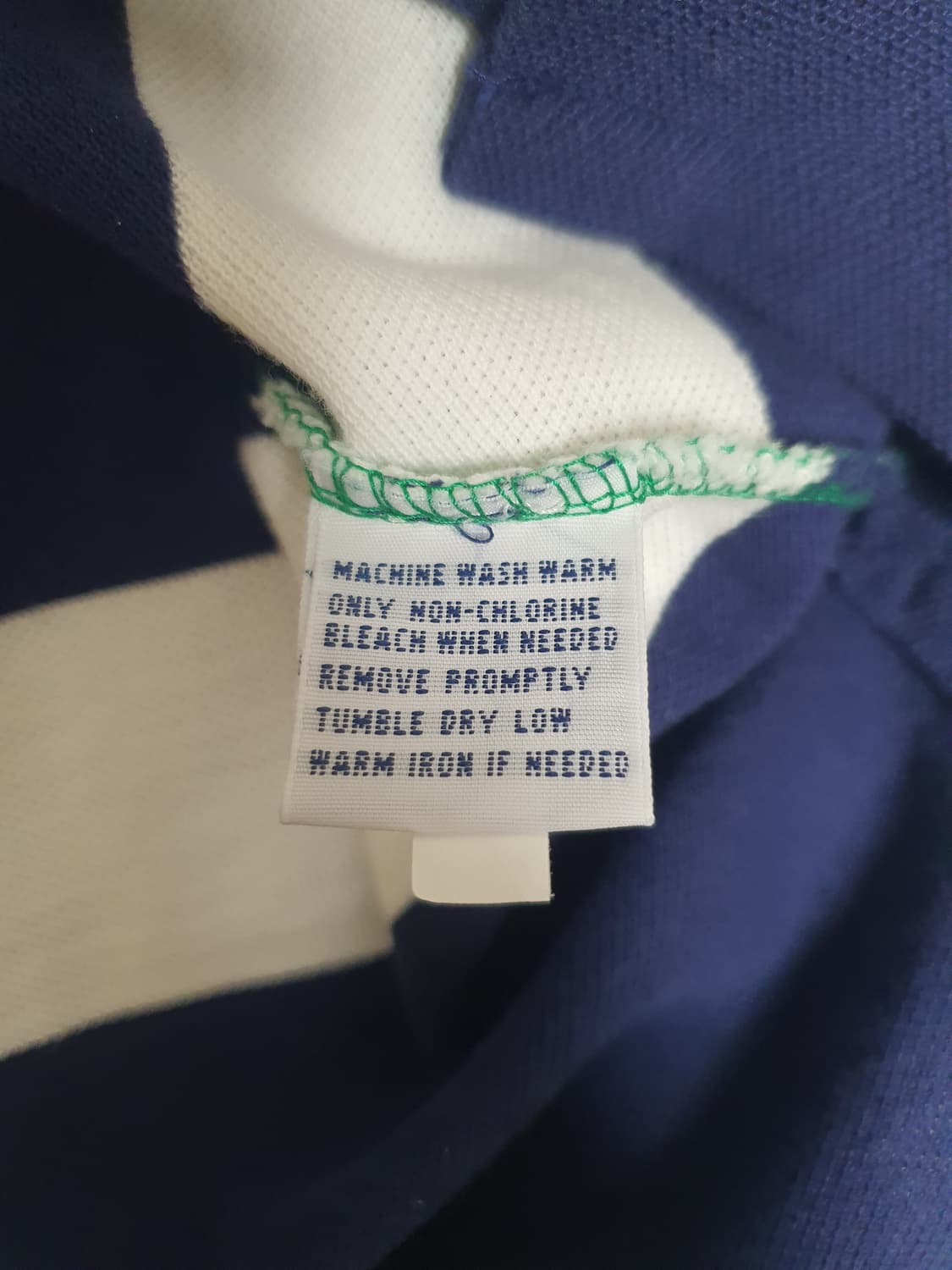 폴로 랄프 로렌 피케 폴로 셔츠 카라티 M 그린 (새 제품) 상품이미지5