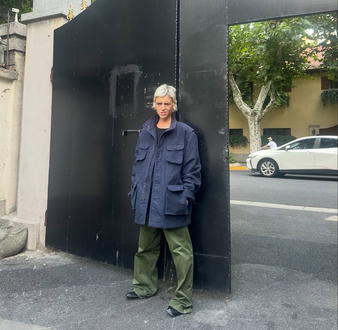 M-65 밀리터리 자켓 네이비 상품이미지1